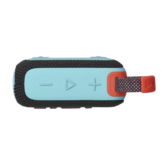 JBL Go 4 - Black and Orange - Ultra-Portable Bluetooth Speaker - Top image number null